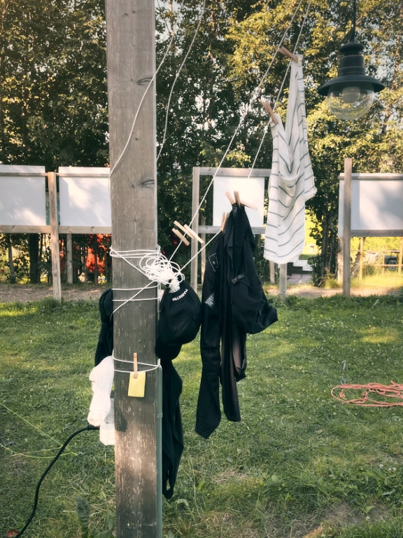 Tvättlina.