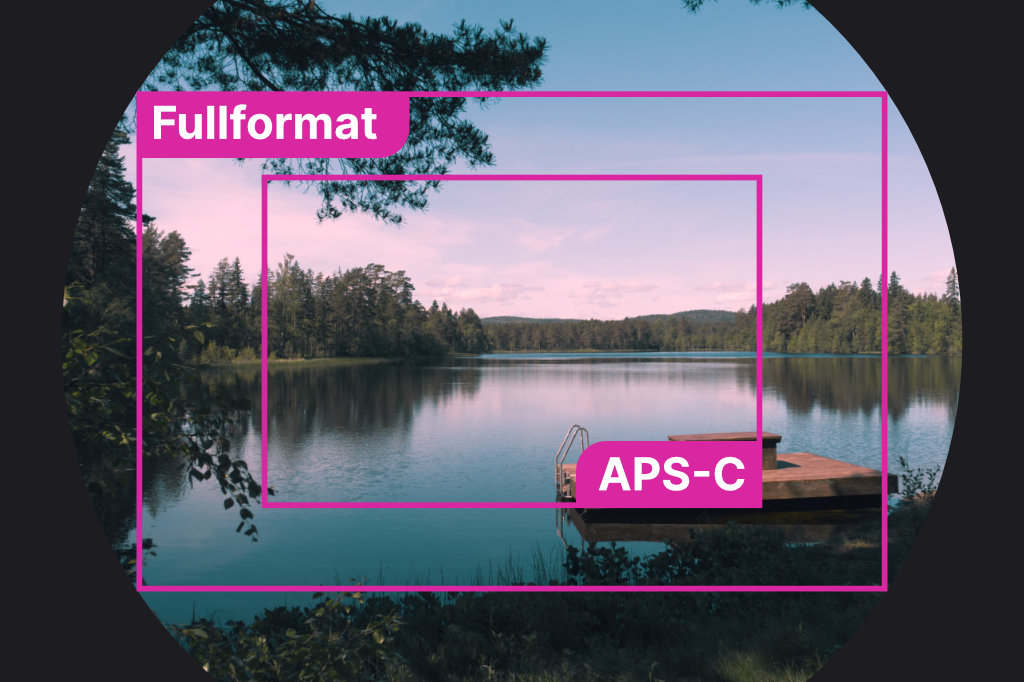 En stor rektangel som passar precis innanför en cirkeln, och en mindre rektangeln som är placerad i mitten innanför den större rektangeln.